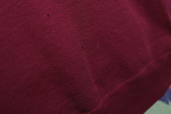 Russell Athletic Vintage Burgundy Sweatshirt XXL 90s