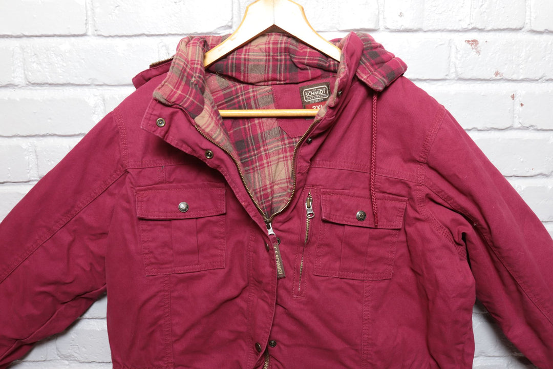 2000s Vintage Schmidt Workwear Jacket Size XXL