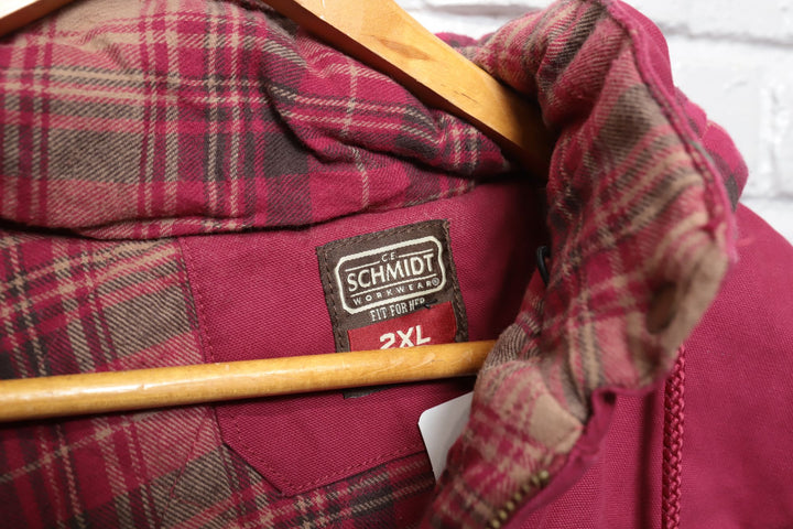 2000s Vintage Schmidt Workwear Jacket Size XXL