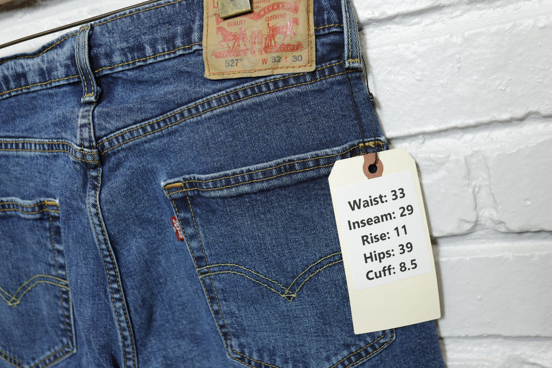 Levi's 527 Vintage Slim Bootcut Jeans 2000s 33/29