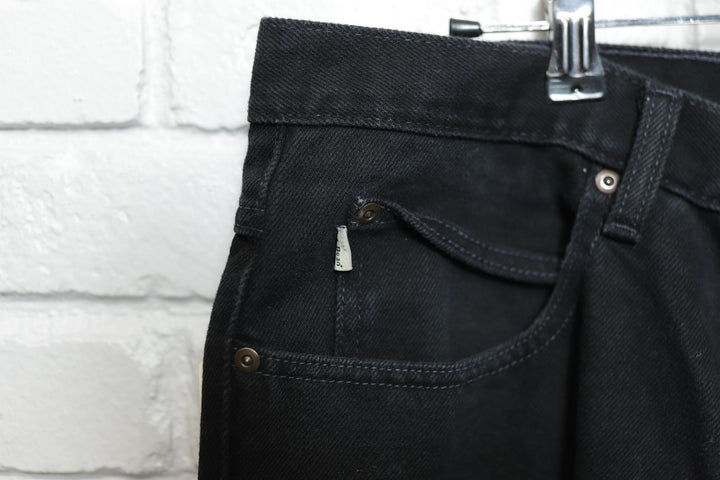 L.L. Bean Vintage Black Classic Fit Jeans 2000s 35/30