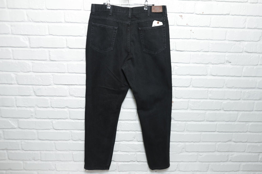 L.L. Bean Vintage Black Classic Fit Jeans 2000s 35/30
