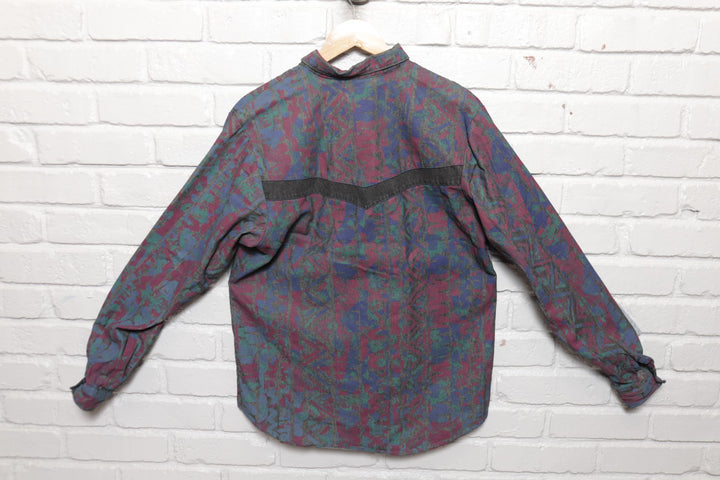 Cameo Rose Western Vintage  Shirt 9/10 Large 90s