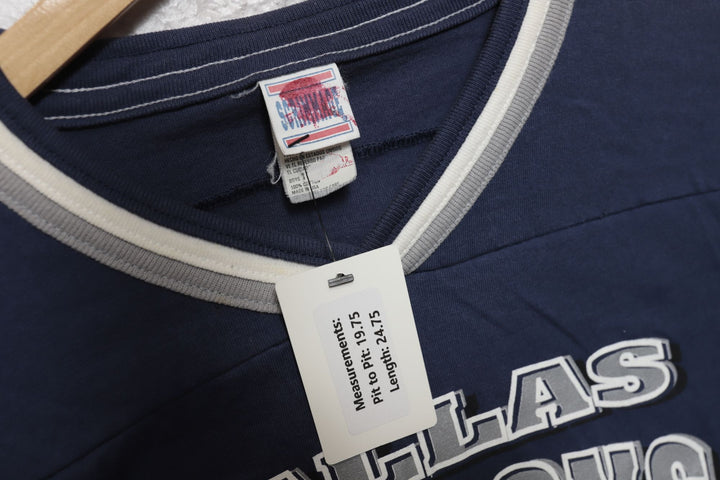 Dallas Cowboys Vintage Ringer T Shirt 90s Medium