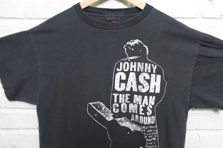 Johnny Cash Vintage The Man Comes Around T Shirt 2000s Large