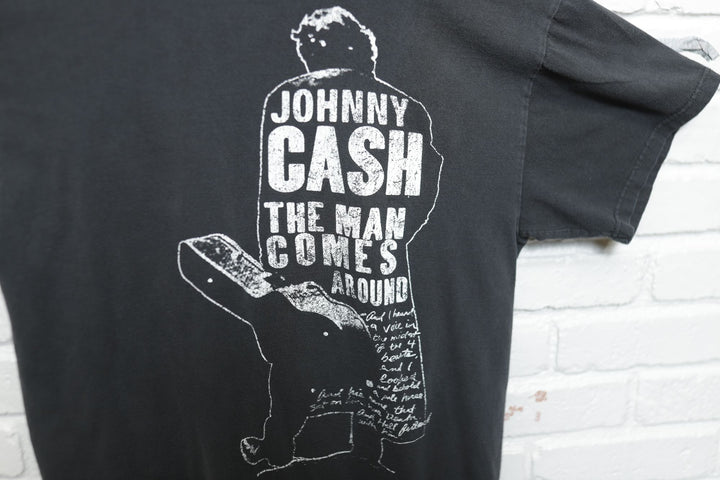 Johnny Cash Vintage The Man Comes Around T Shirt 2000s Large
