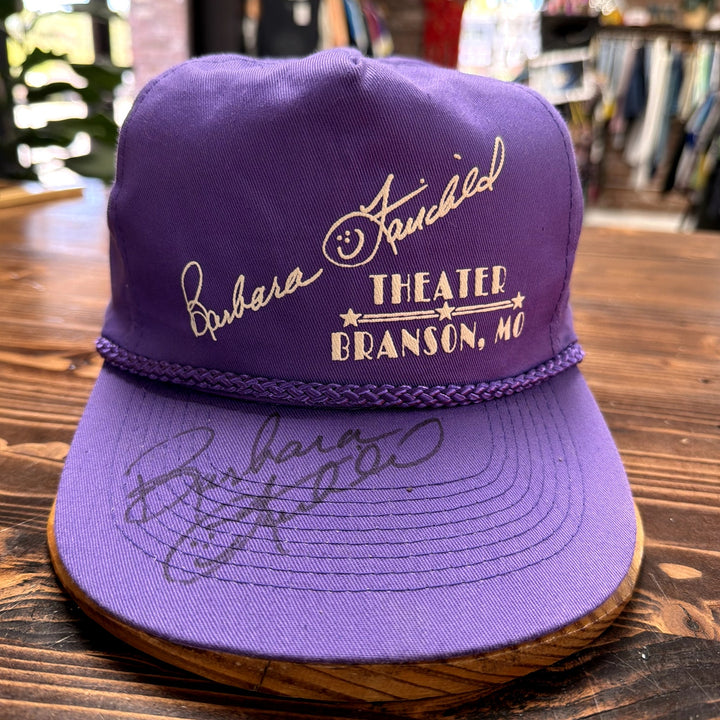 Vintage Barbara Fairchild Autographed Hat