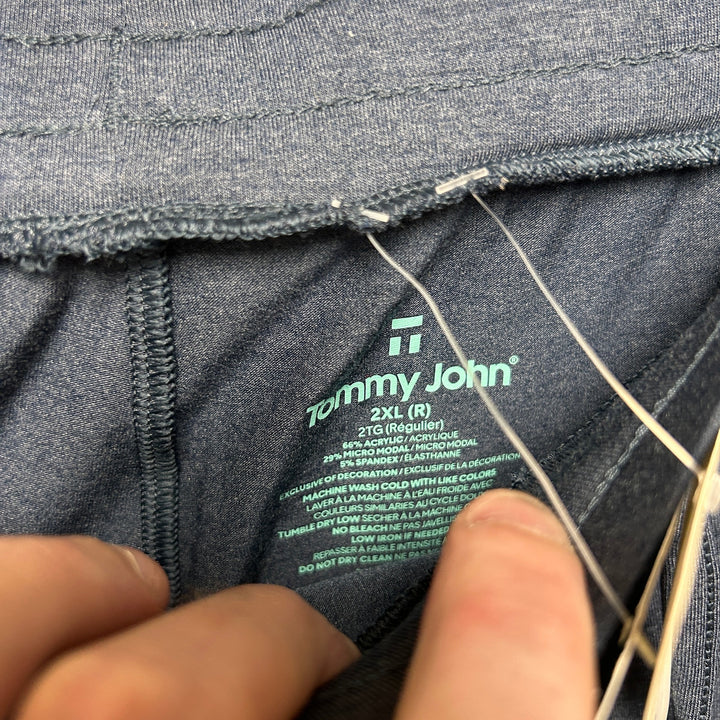 Tommy John NWT Blue Lounge Jogger Pants Size XXL