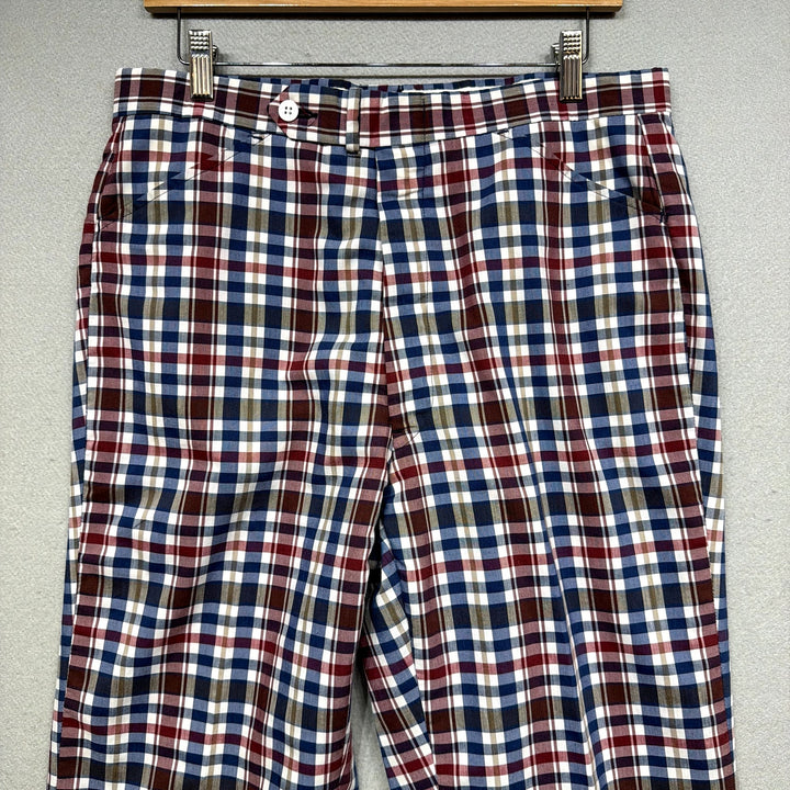 Vintage Lacoste Plaid Pants Size 32
