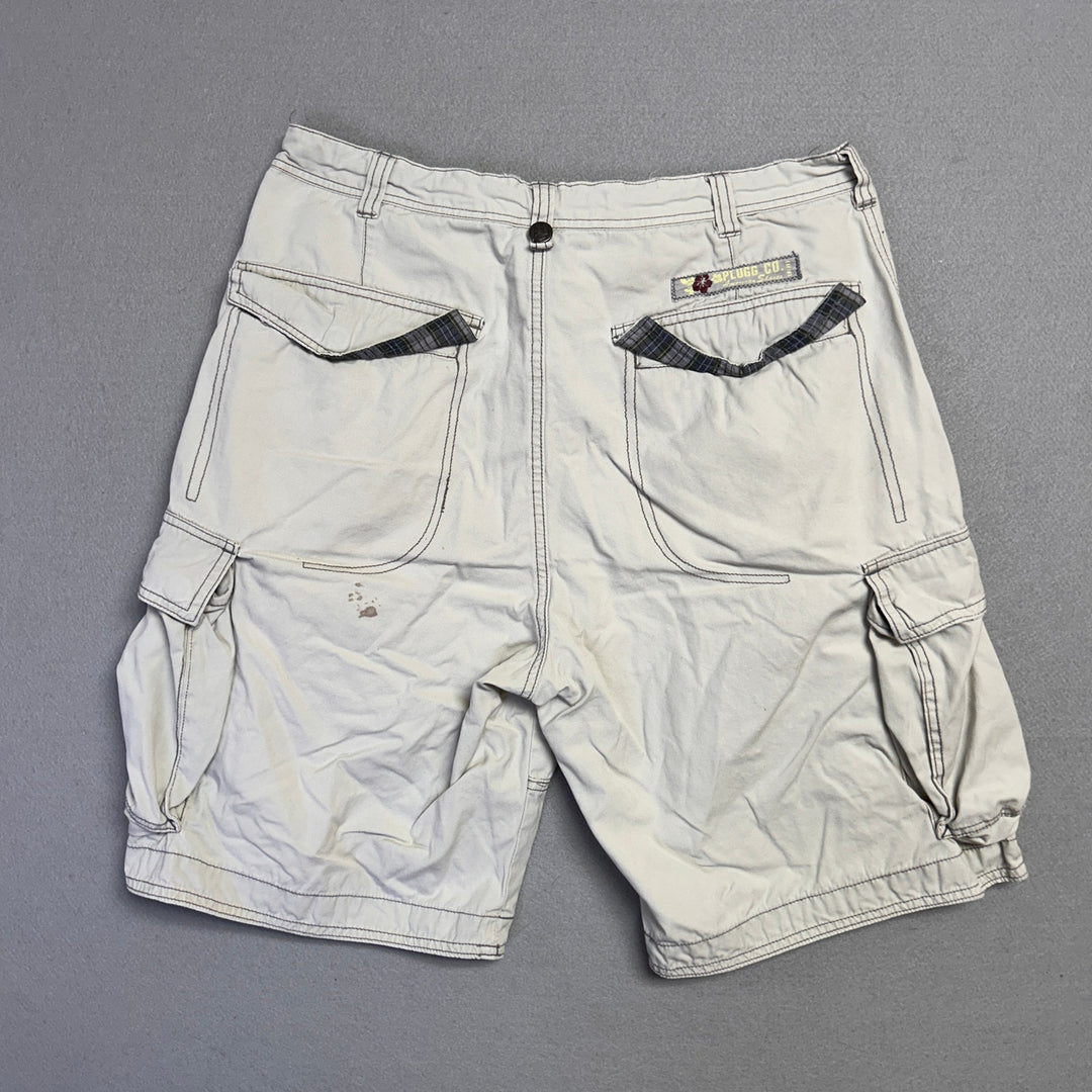 Plugg Co Cargo Shorts Size 34