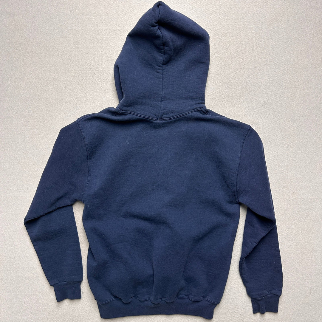 Vintage Russell Athletic Blue Hoodie Size Medium