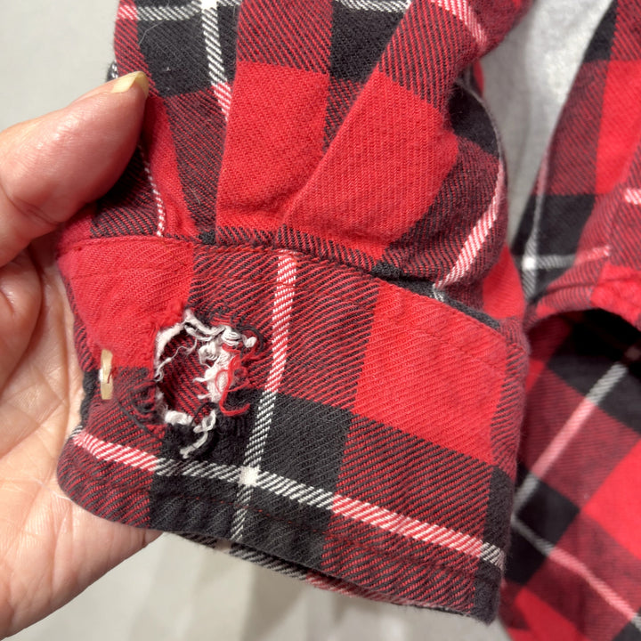 Vintage ralph Lauren Flannel Shirt Size Medium