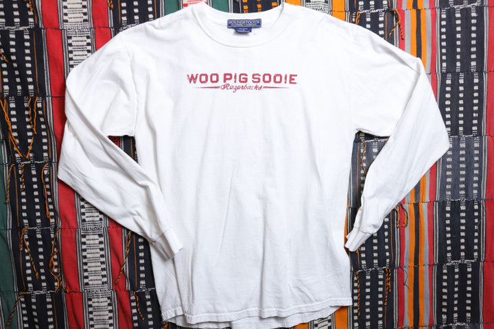 Woo Pig Sooie Arkansas Vintage T Shirt Large 2000s