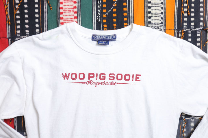 Woo Pig Sooie Arkansas Vintage T Shirt Large 2000s