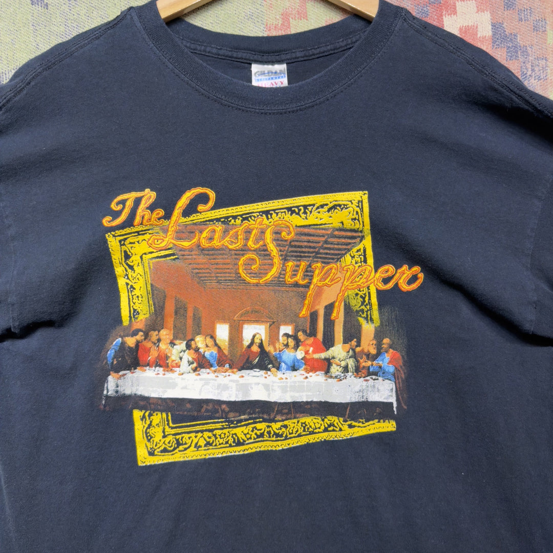 The Last Supper Vintage Art T Shirt Size XL 2000s