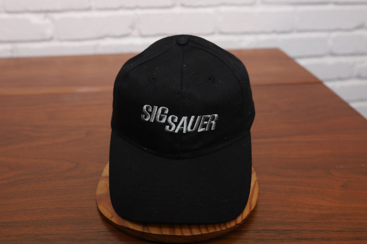 2000s sig sauer snapback hat