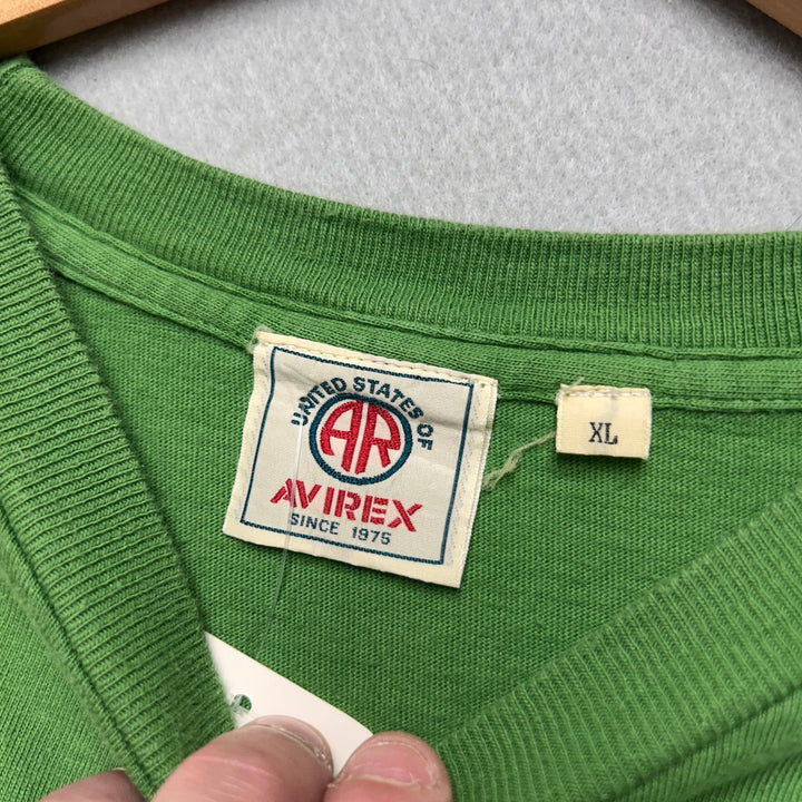 Vintage Avirex Recon Skull T Shirt Size XL