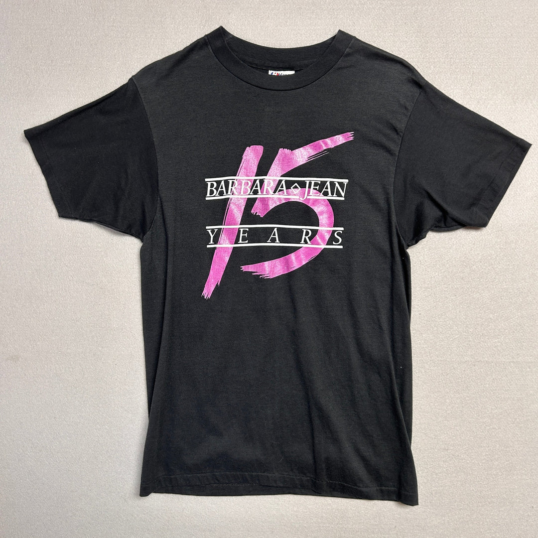 Vintage Barbara Jean 15 Years T Shirt Size Large