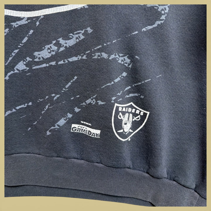 Vintage Oakland Raiders 90s Sweatshirt Size Medium