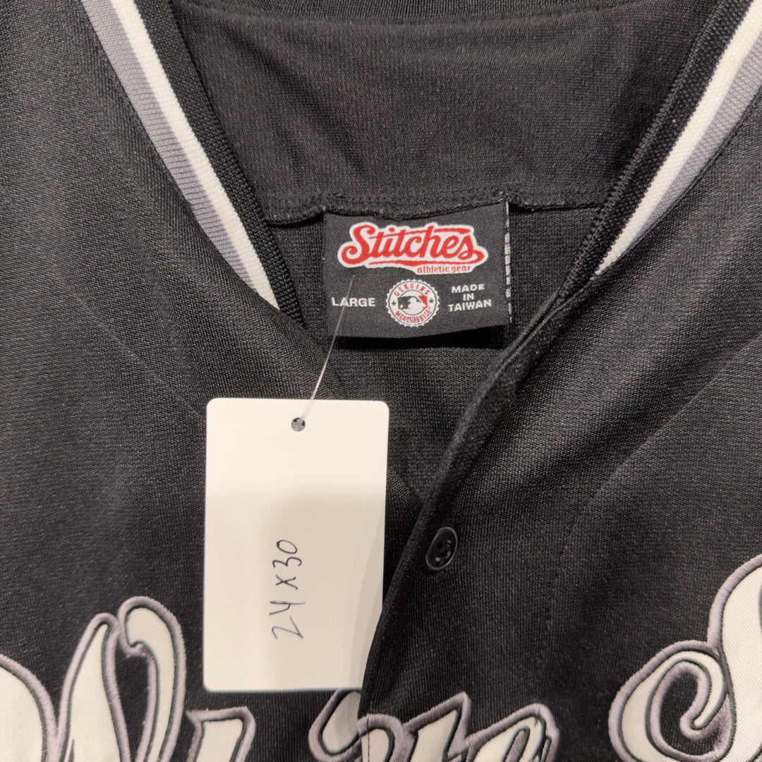 Chicago White Sox Stitches Baseball Jersey Size Large