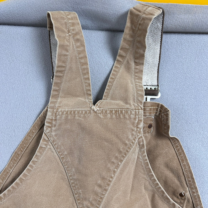 Vintage Carhartt 1980s Canvas Overalls Size 36