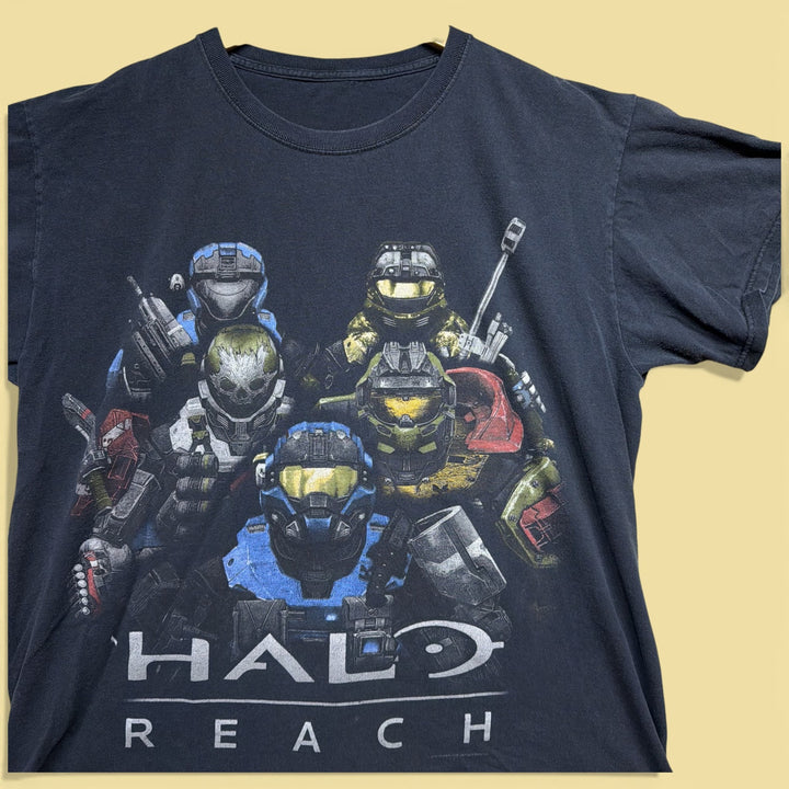 Vintage Halo Reach 2000s Video Game T Shirt Size Large
