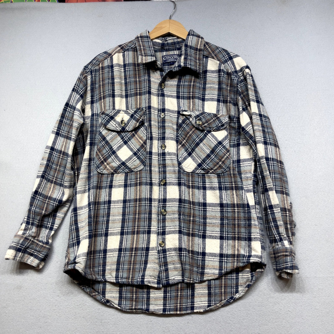 Vintage Canyon Creek Flannel Shirt size Large