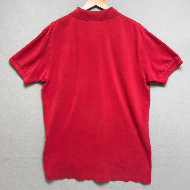 Polo Ralph Lauren Red Polo Shirt Size Large