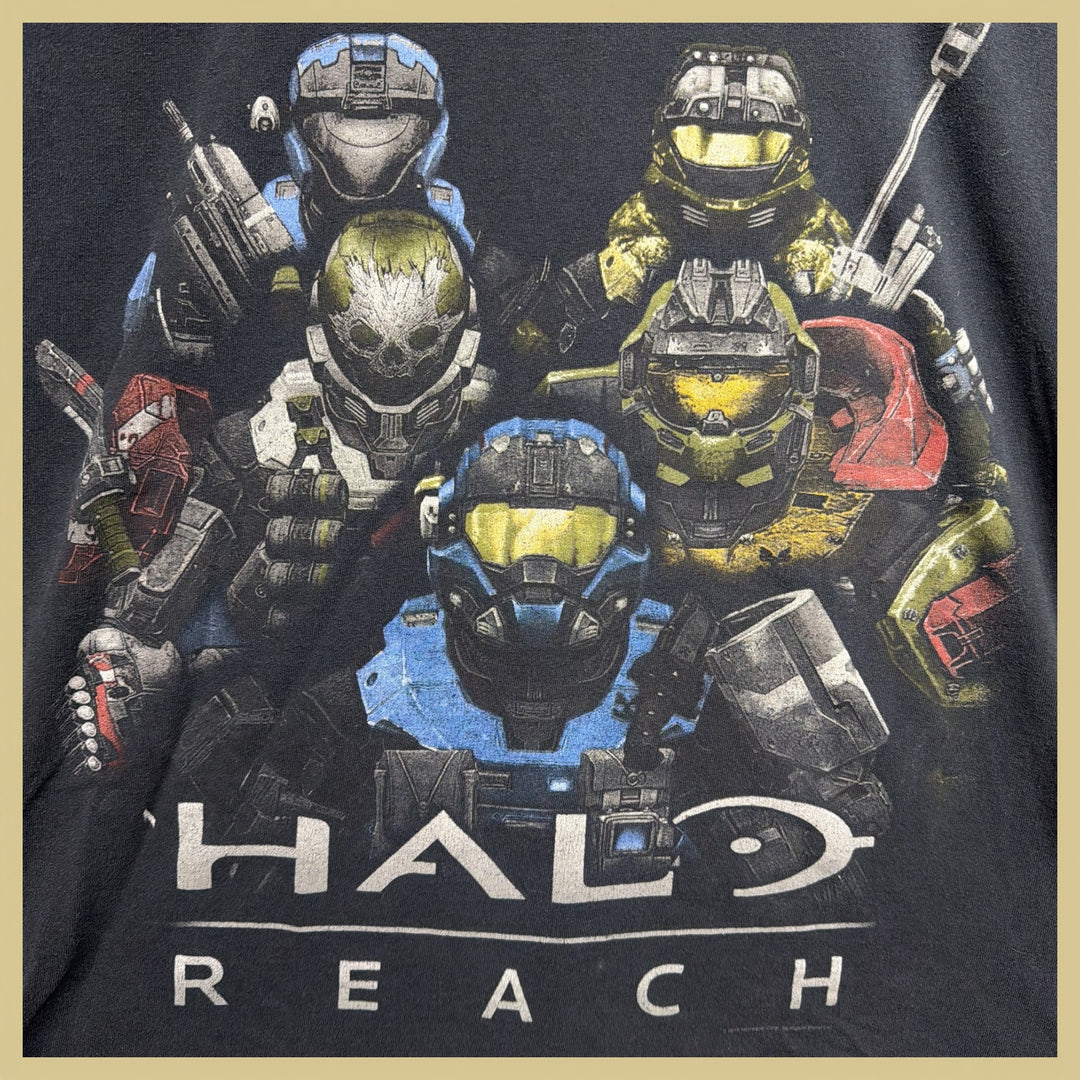 Vintage Halo Reach 2000s Video Game T Shirt Size Large
