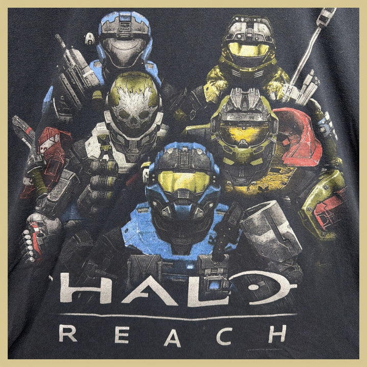 Vintage Halo Reach 2000s Video Game T Shirt Size Large