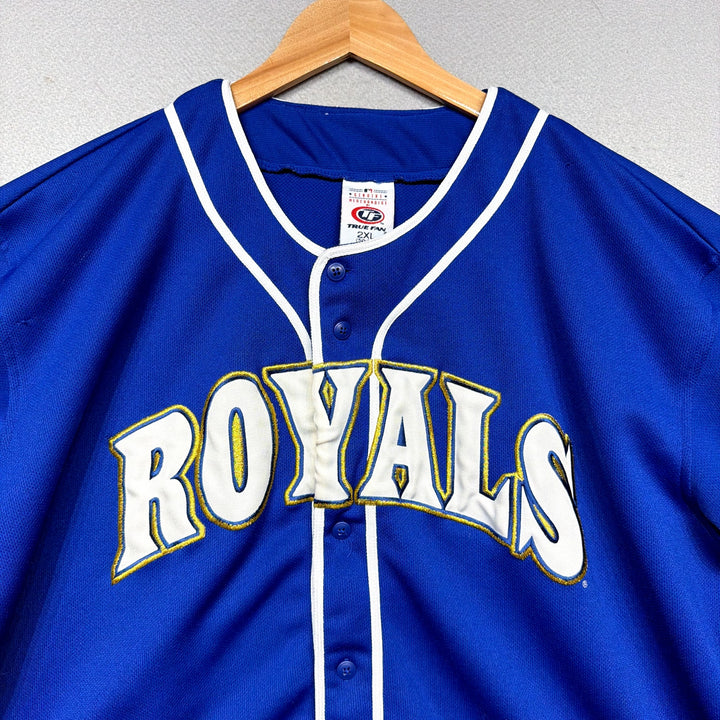 Vintage Kansas City Royals True Fan Baseball Jersey Size XXL