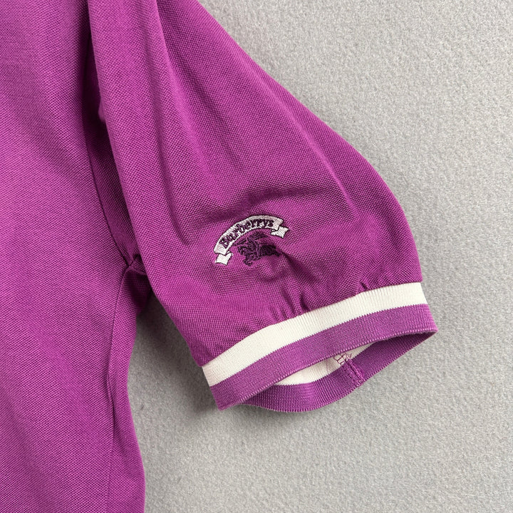 Vintage Burberrys Golf Polo Shirt Size Small