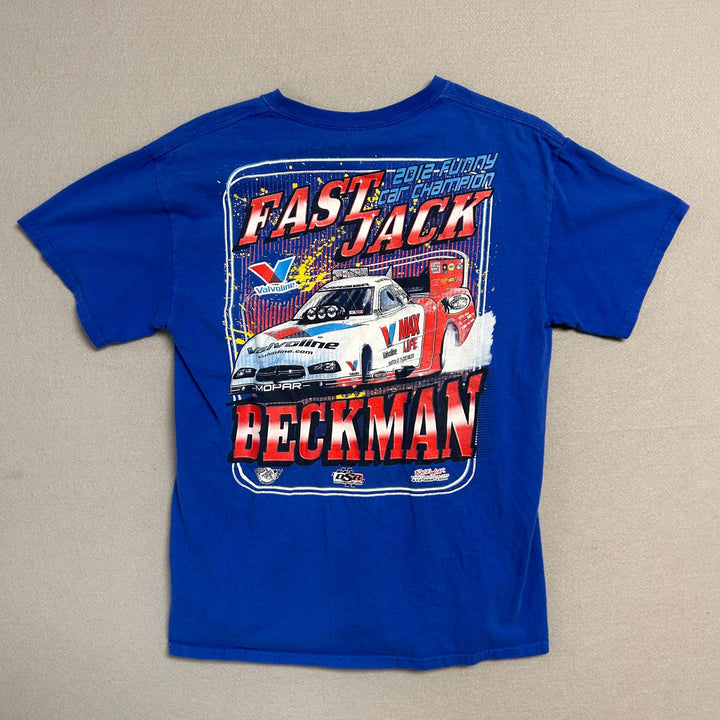 Fast Jack Beckman Funny Car Racing T Shirt Size Medium