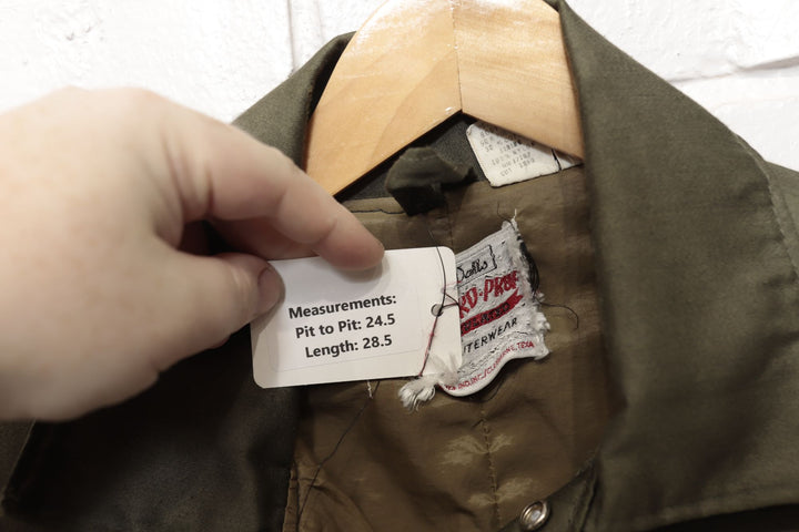 70s Vintage Recollect Custom Cropped  Jacket Size Large