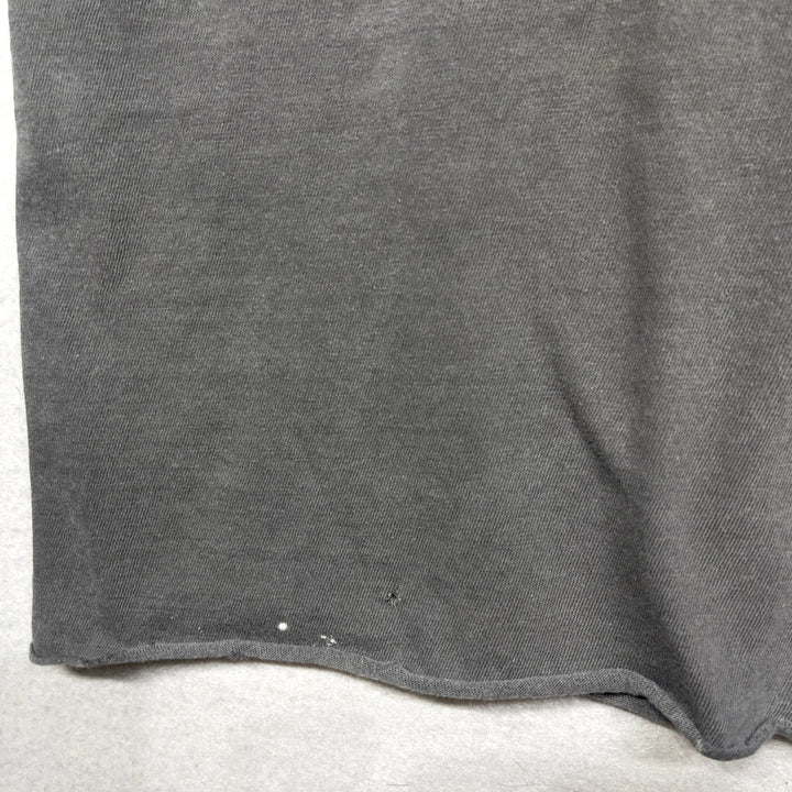 Vintage Radio Grill Little Rock Faded Black Cropped T Shirt size Large