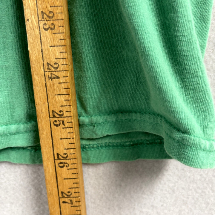 Vintage Y2k Houndstooth Clothing Company Green Logo Shirt Large