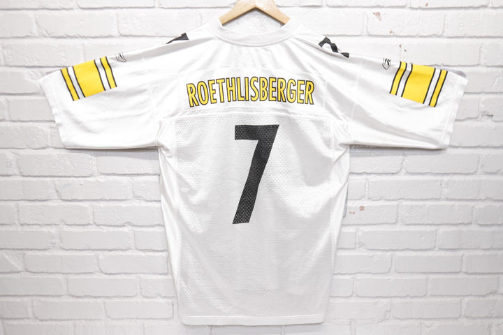 Reebok Ben Roethlisberger Vintage Steelers  Jersey Large 2000s