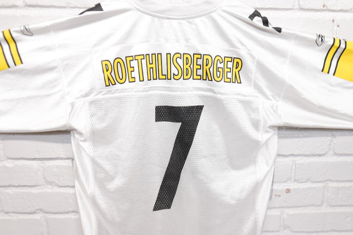 Reebok Ben Roethlisberger Vintage Steelers  Jersey Large 2000s