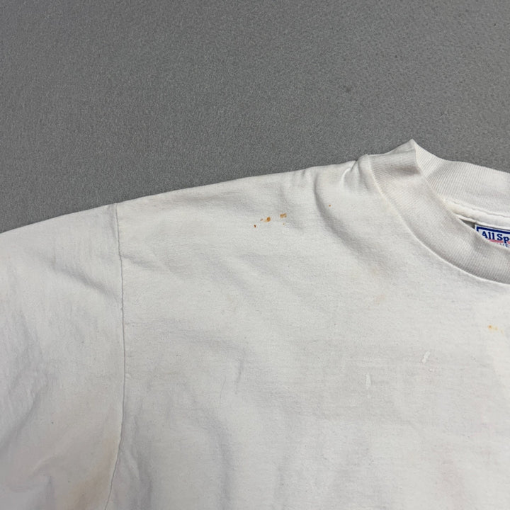 Vintage Magic 107.9 KEZA Radio Station Little Rock Arkansas White Shirt Size XL