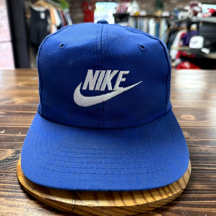 Vintage Nike Swoosh Logo Snapback Hat