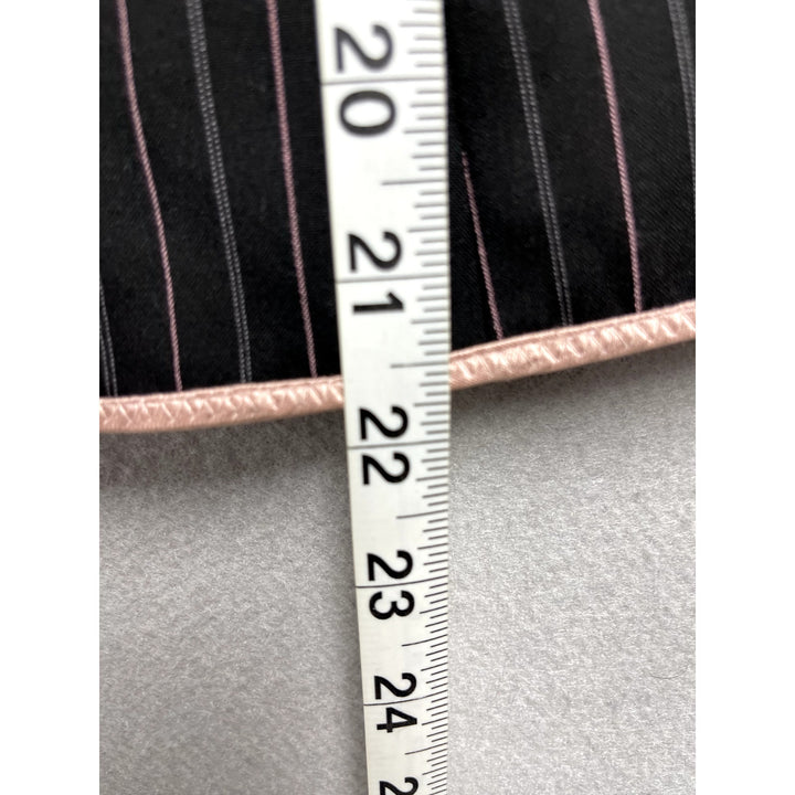 Y2K Women's The Limited Black Pink Pin Stripe Blazer Jacket sz 2