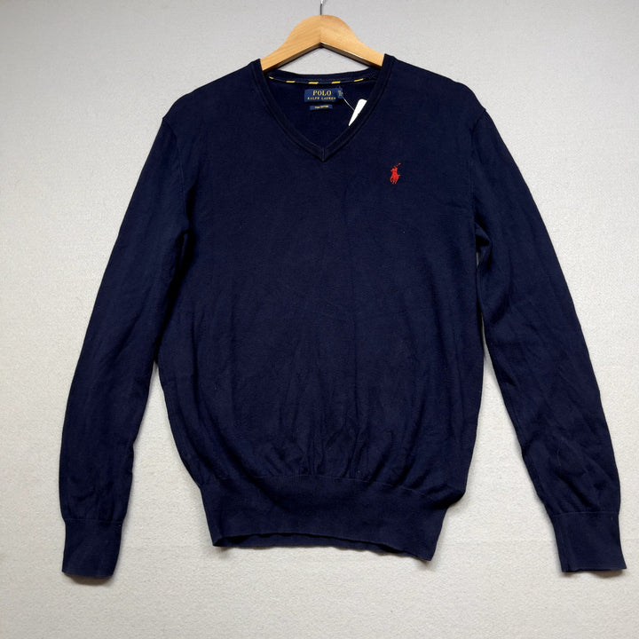 Polo Ralph Lauren V Neck Pima Cotton Sweater size XS