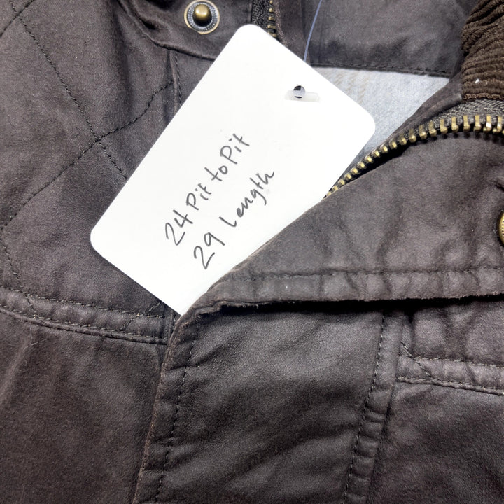 Mountain And isles Waxed Cotton Vest Size Large