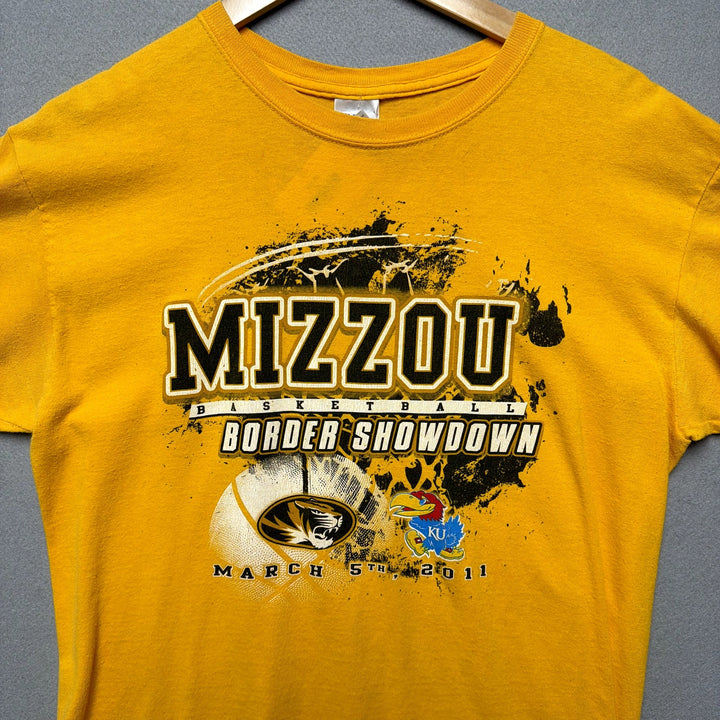 2011 Mizzou Border Showdown T Shirt Size Medium