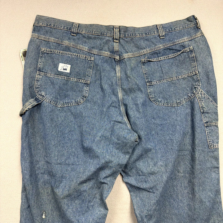 Vintage Lee Riveted Carpenter Jeans Size 50
