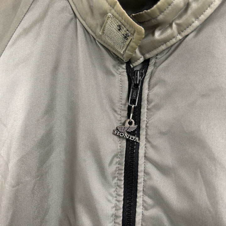 Vintage Honda Hondaline Silver Jacket No Liner Size XL