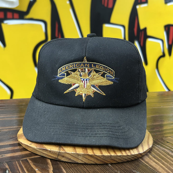 American Legion Vintage K Products Snapback Hat 90s