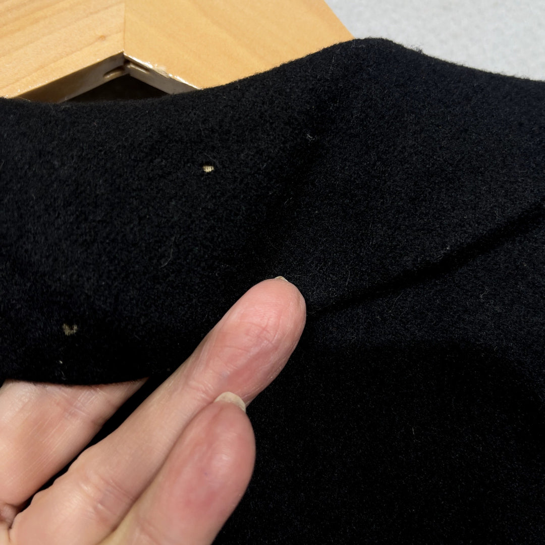 Vintage Pendleton Wool Black Mod Style Jacket Size Large
