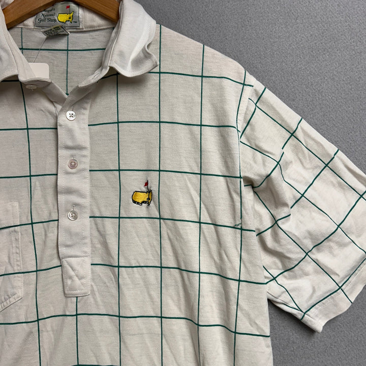 Vintage Masters Golf Augusta National Polo Shirt Size Large