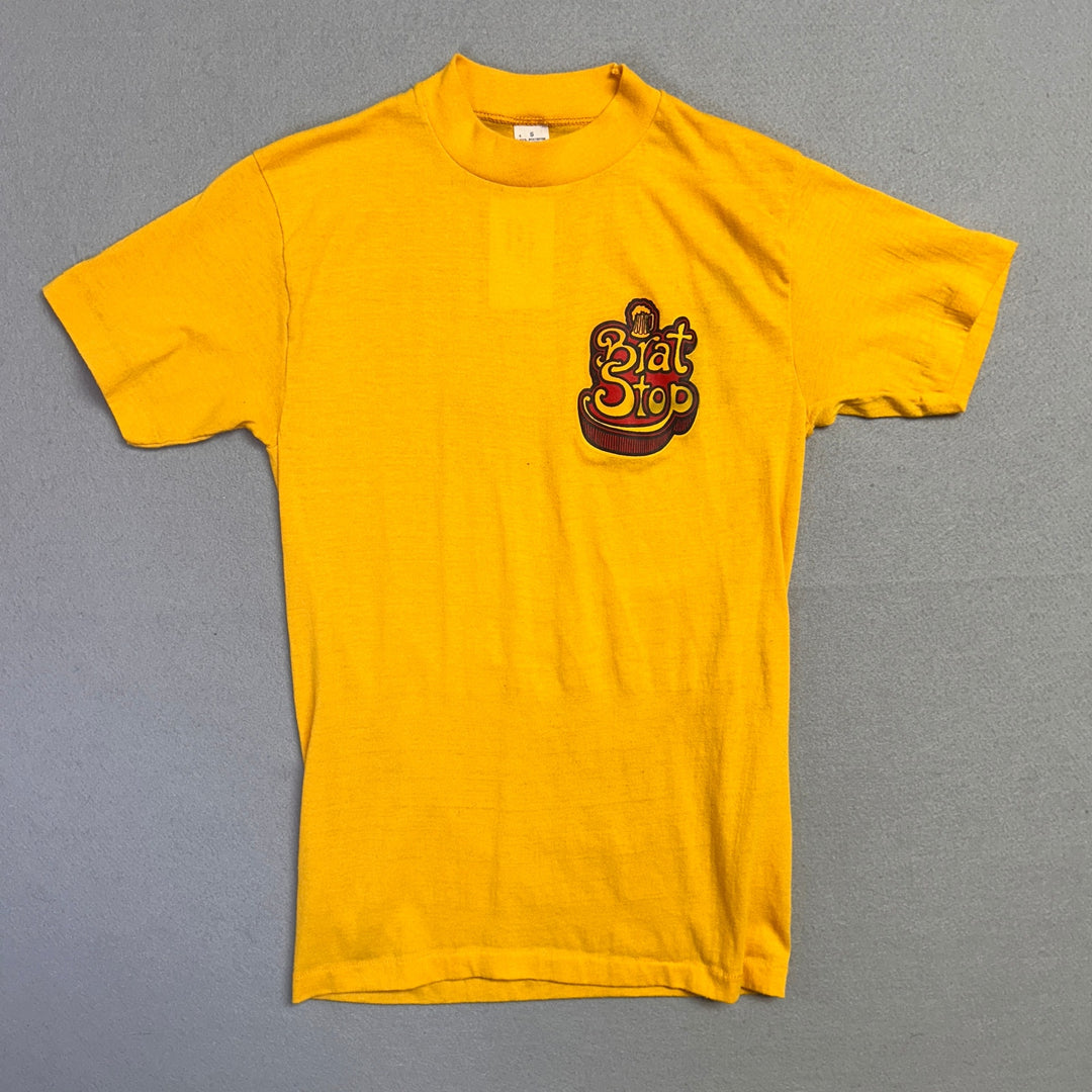 Vintage Brat Stop Bar 1970s T Shirt Size Small